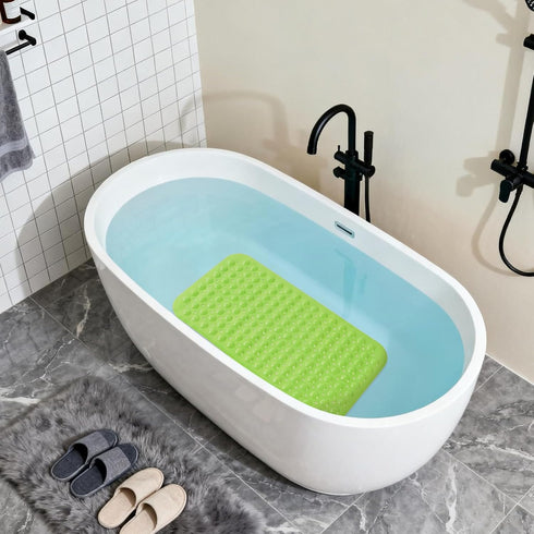 27.514.5Approximately 7037cm inch Cup.1-Opaque Anti-Slip Bathtub Shower mat, Soft Oversized Machine Washable Non-Slip