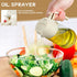 Oil Sprayer for Cooking 2pcs, 16oz/470ml Glass Oil Spray Bottle, Mist Olive Oil Dispenser