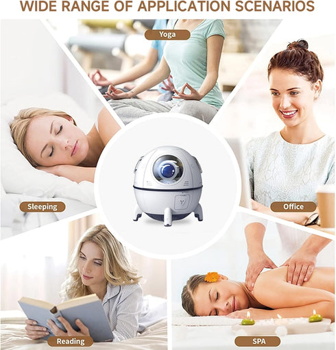 Humidifiers for Kids Nursery, Mini Cool Mist Ultrasonic Diffuser with Nightlight, Auto-Shut Off for Home