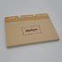 Dekali Designs Recipe Card Dividers: Set of 24 Thick Cardstock 4x6 Dividers with Tabs + Cooking Measurement Chart