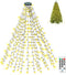 litogo Christmas Tree Lights, 480LED 9.8FT x 16 Lines Fairy Xmas Lights