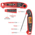 F05 Digital Meat Thermometer for Cooking, Waterproof Food Thermometer for Kitchen BBQ, Oil Grill, Candy Thermometer