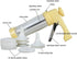 Cookie Biscuit Press and Cake Icing Decorating Set for Beginners and Professionals - Biscuit Making and Icing Set