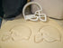 Football and Helmet Team Sport Athletics Game Day Set of 2 Cookie Cutters Made in USA PR1540