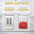 1800ML (61 Oz) Yogurt Strainer, Small Fine Mesh Strainer, Rice Tea Juicing Food Sieve Strainer, Thick Greek Yogurt Milk