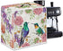 Bird Flower Coffee Machine Covers with Top Handle, Durable and Washable Covers for Coffee Maker, Office Home Decor
