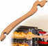 Wood Oven Rack Puller Tool, Long Handle Push Pull Accessory for Toaster Oven, Prevent Scalding, Kitchen Use