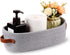 Cotton Rope Small Woven Storage Basket for Toilet Paper, Bathroom, 13"x5.9"x4", Gray