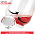 Stock Your Home 1 Gallon Clear Plastic Jars with Lids (2 Pack), 128 oz Wide Mouth Large Container for Candy, Cookies,