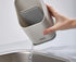 Joseph Joseph Duo Kitchen Sink Cutlery Drainer with Knife Slot, Grey Kitchen Sink Drying Rack Organizer