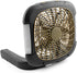 O2COOL Treva 10 Inch Portable Fan with LED Lights - Battery Powered 2-Speed Camping Fan for Outdoors