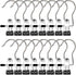 Boot Hangers Clips - 16 Pack Heavy Duty Laundry Hooks for Closet Organizer, Travel Pants Socks Handbags