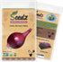 Organic Onion Seeds, APPR. 125, Red Baron Onion, Heirloom Vegetable Seeds, Certified