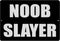 Rogue River Tactical Funny Video Games Metal Tin Sign for Man Cave Bar Bedroom, Noob Slayer