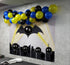 KADBANER Yellow Blue Black Balloons, 100 Pack, 12 Inch Latex