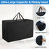 Folding Mattress Bag - Heavy Duty 600D Oxford Cloth Carry Case for Tri-Fold Guest Bed Mattress (Fits 6" Twin & Twin XL)