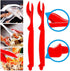 YWHWLX 19-Piece Set Stainless Steel Crab & Lobster Tool - Professional Shellfish Crackers with Mallets, Forks, Scissors