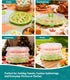 3 Pack 66-Slot Deviled Egg Container with Lid, Stackable Deviled Egg Platter with Handle, Egg Carrier Tray for Fridge