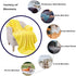 JIAHANNHA Yellow Fleece Throw Blanket 50"x60", Super Soft Cozy Plush Velvet Throw Blanket for Couch, Sofa, Bed