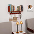 Selling at a Loss Promotion,Wooden Shelf with Hooks - Multipurpose Organizer for Kitchen, Books, Kitchen Shelf - Wall