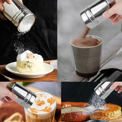 Stainless Steel Milk Frothing Pitcher 20oz/600ml - Milk Jug Cup for Cappuccino Coffee Stencils, Latte Art with 16