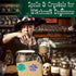 Witchcraft Supplies Kit for Spells, 48 PCS with Dried Herbs, Crystal Jars, Colored Candles, Wiccan Tools