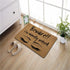 Welcome Funny Door Mat, Personalized Doormat with Anti-Slip Rubber Back (23.6 X 15.7 inch)