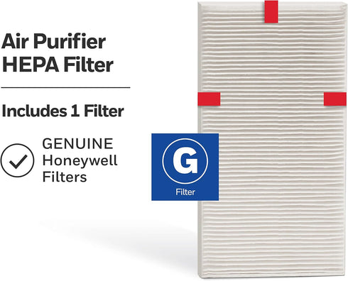 Honeywell HEPA Air Purifier Filter G - 1-Pack for HPA030/HPA080 & HPA180 Series