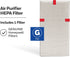 Honeywell HEPA Air Purifier Filter G - 1-Pack for HPA030/HPA080 & HPA180 Series
