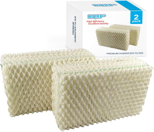 HQRP 2-Pack Wick Filter - Compatible with Emerson Kenmore HDC-1, fits HD07W, HD08W, HD12W Series
