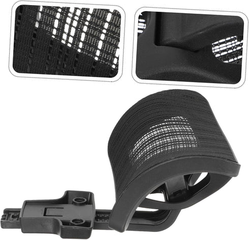 Holibanna Office Chair Headrest Attachment, Universal Adjustable Height Angle Head Support for Executive Desk Chair