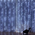 HOME LIGHTING Window Curtain String Lights, 300 LED Fairy Copper Light with Remote, USB Powered Waterproof for