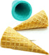 Natucraft 3D NC059 Waffle cone silicone mold ice cream cone mold Ice cream cone mold wax melt mold realistic ice cream