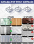 XJWWHZ 50Pcs Hooks for Outdoor String Lights Clips, Adhesive Cord Clip for Wall Wire Holder, Christmas Light Clips