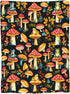 Knerova Cozy 50"X40" Mushroom Blanket Mushroom Decor Animal Throw Super Soft Plush Flannel Fleece Blanket Gift for Kids