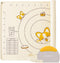 Ourokhome Silicone Baking Mat Sheet and Pastry Dough Cutter, 0.5 Inch Thick 28" X 20" Non-Stick Rolling Mat