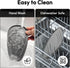 Carrotez Large Silicone Utensil Rest for Stove Top, Unbreakable Heat Resistant Spoon Holder for Kitchen Countertop