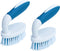 PHYEX 2-Pack Small Cleaning Brushes for Carpet, Floor, Bathroom, and Kitchenware