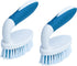 PHYEX 2-Pack Small Cleaning Brushes for Carpet, Floor, Bathroom, and Kitchenware