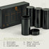 Portable Aluminum Stash Containers (50mL) for Herbs, Spices, Coffee & More, Waterproof Smell Proof Container, Small Airtight Containers (Set of 4) by Treehouse