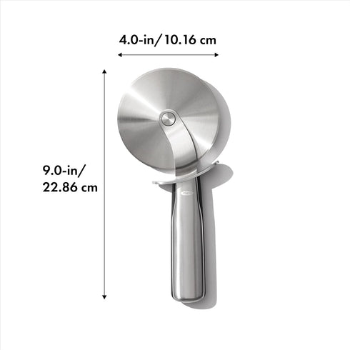 OXO Steel 4" Pizza Wheel, Durable Stainless Steel Kitchen Tool