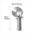 OXO Steel 4" Pizza Wheel, Durable Stainless Steel Kitchen Tool