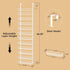 12 12 Churboro Over the Door Pantry Organizer Rack with Adjustable Baskets, Tiers Dual-use Spice Rack- Hanging or Wall