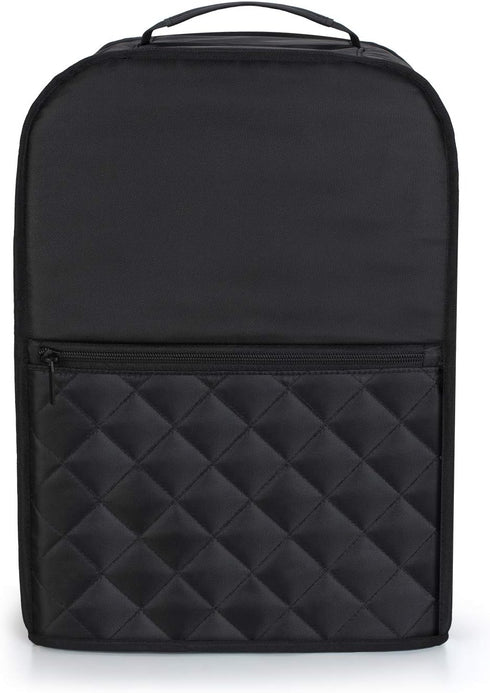 Luxja Food Processor Cover for Cuisinart and Hamilton Beach 10-14 Cup Processor, Dust Cover with Accessories Pockets,