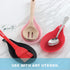 Pink Silicone Spoon Rest for Kitchen Spoon Holder