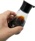 Excelity Cruet Dispenser Set for Olive Oil, Vinegar, Soy Sauce with Elegant Glass Bottle for Kitchen Cooking.