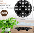 OBANGONG 6 8 Inch Pcs Plant Level Pot Elevator Heavy Duty Plant Stands Plant Risers for Pots Indoor Outdoor Level Pot