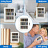 WAIZHIUA 60pcs Anxiety Bookshelf Mini Book Shelfs Ornament Miniature Bookshelf Decor Shake Away Your Anxiety Miniature