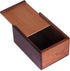 Decorative Wooden Urn for Human Ashes, Small Keepsake Burial Ash Box - Pet Memorial Urn (Style1, 6 X 4 X 2.75 inch)