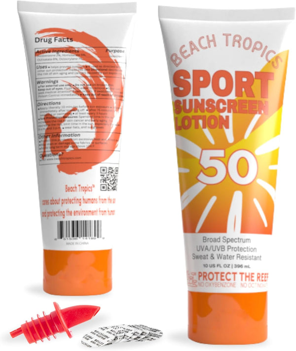 Jokel Classy Wino Sunscreen Flask 2-Pack (10 oz Each) Hidden Alcohol Container |